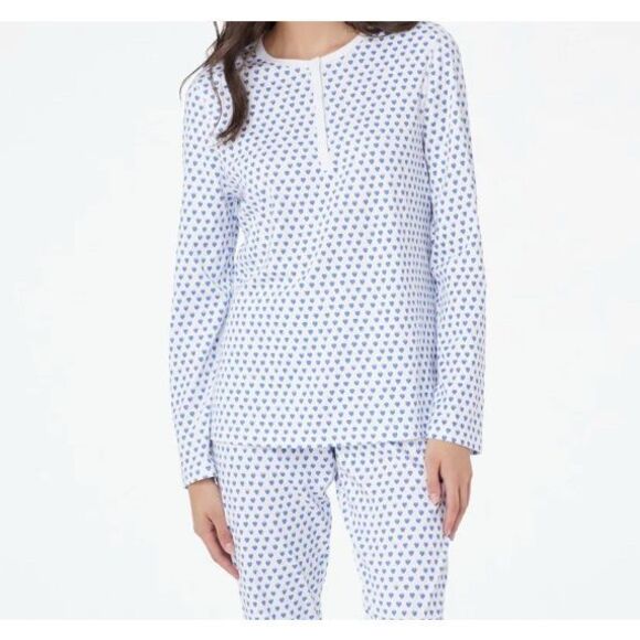 Roller Rabbit Hearts Pajama Top - Picture 1 of 6